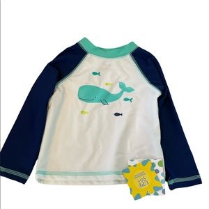5 for 25$🔥 Little Me Rash guard 18 Months